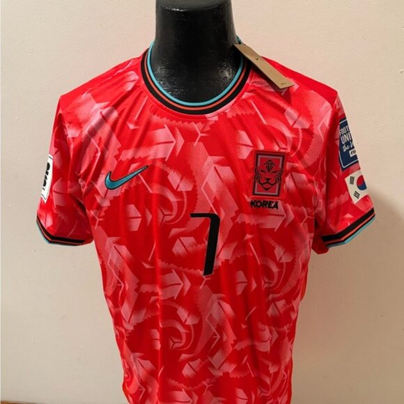 Korea Son Heung-Min Jersey # 7 , Unisex - Picture 6 of 16